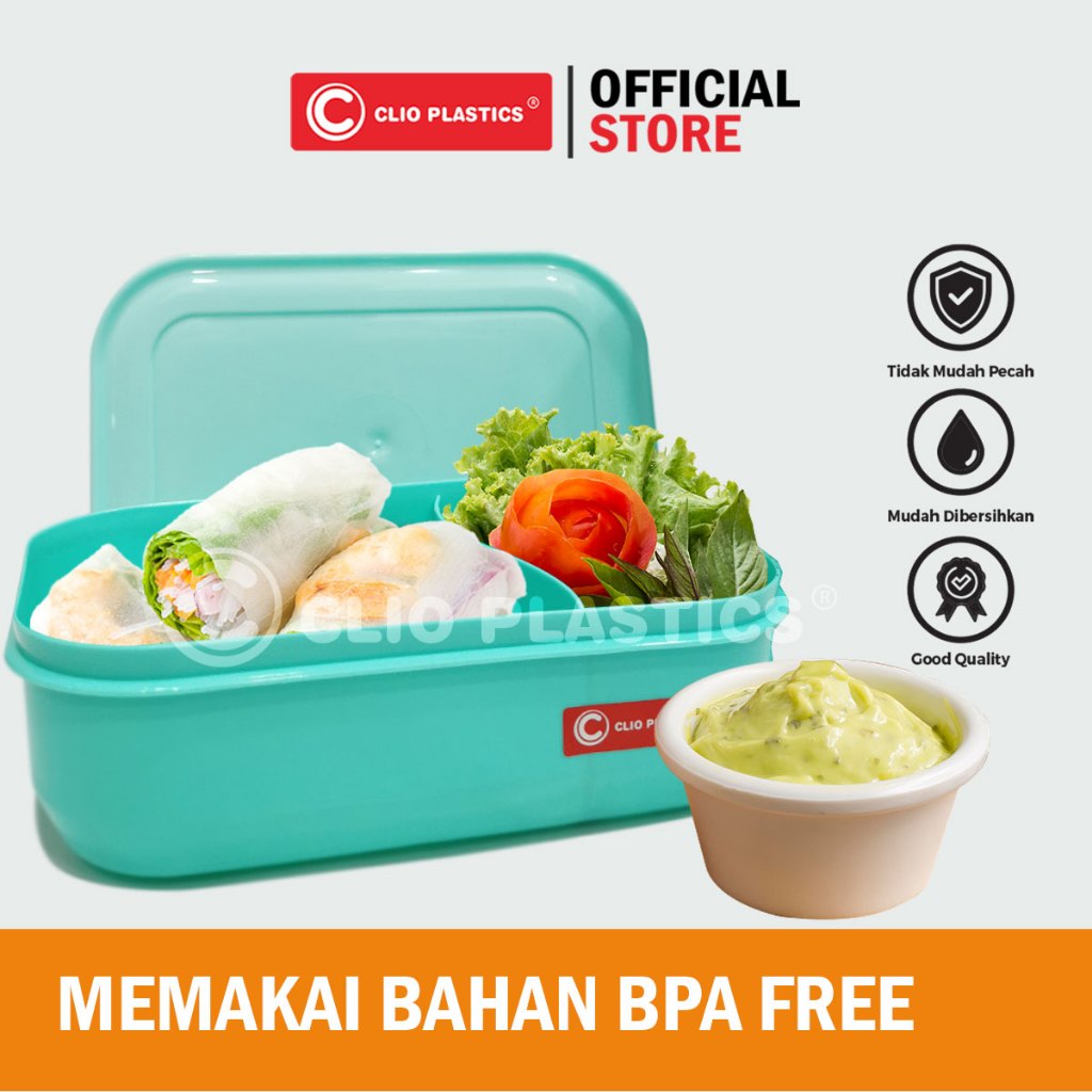 Jual (1 PCS) Lunch Box Clio / Kotak Makan Anak dari Clio / Lunch Box ...