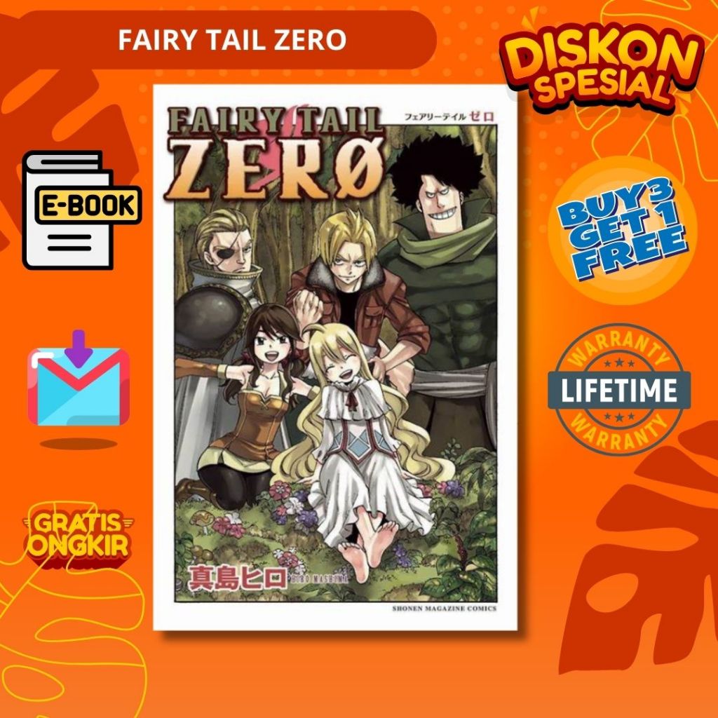 Jual Komik Fairy Tail Zero - Bahasa Indonesia - Chapter 1 S.d 13 (End ...