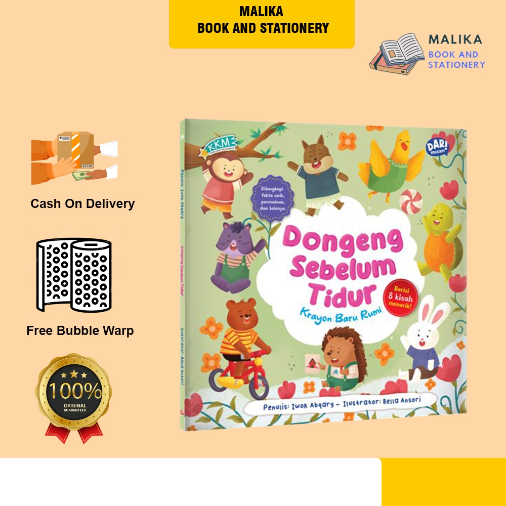 Jual Buku Dongeng Cerita Anak Kkm Dongeng Sebelum Tidur Krayon Baru ...