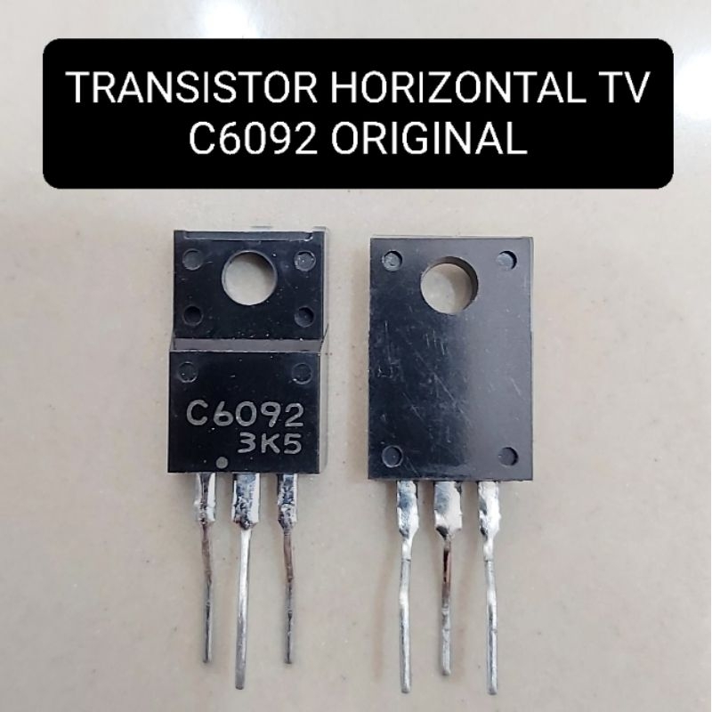 Jual Transistor Horizontal C6092 Original TV Horisontal C 6092 | Shopee ...