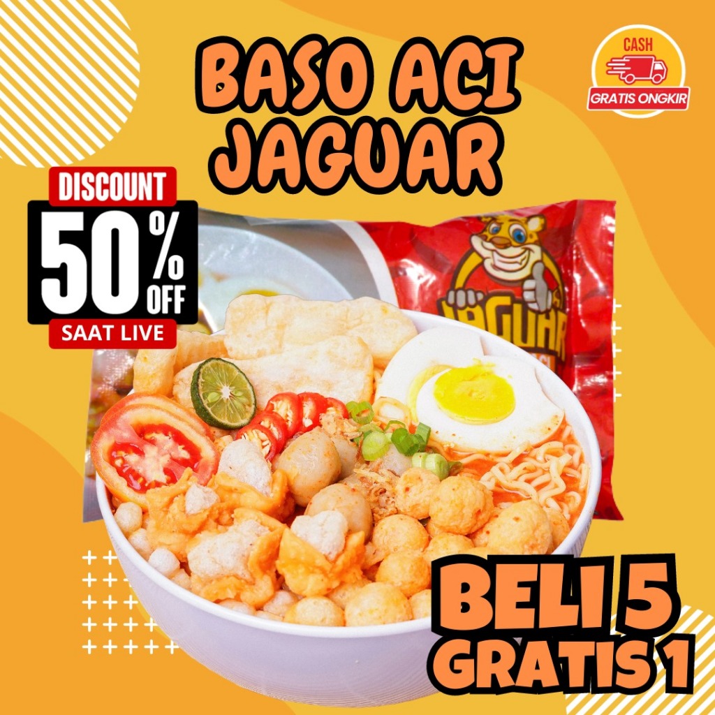 Jual BASO ACI JAGUAR INSTAN MAKANAN INSTAN TERENAK | Shopee Indonesia