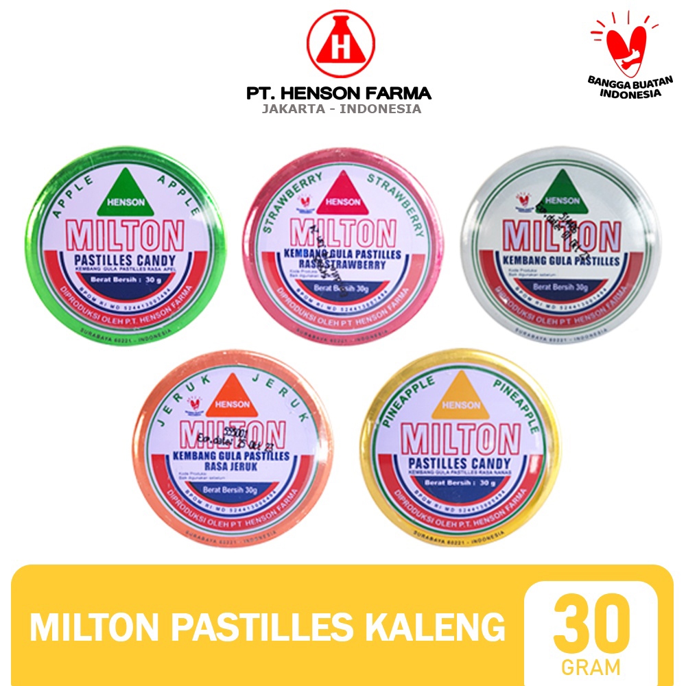 Jual Milton Pastilles Candy 30gr Permen Kaleng Rasa Mint | Shopee Indonesia
