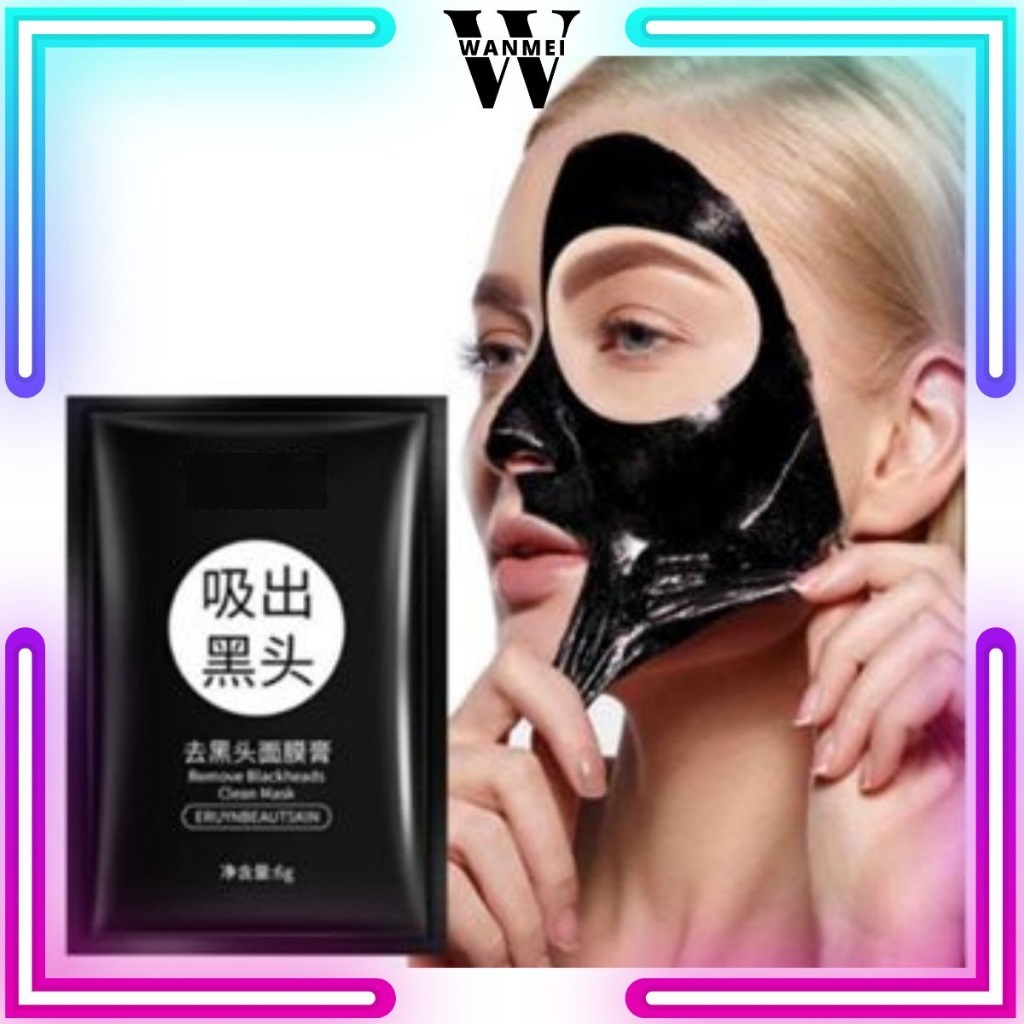 Jual Wm Sachet Remove Blackheads Clean Mask Masker Wajah Angkat Komedo