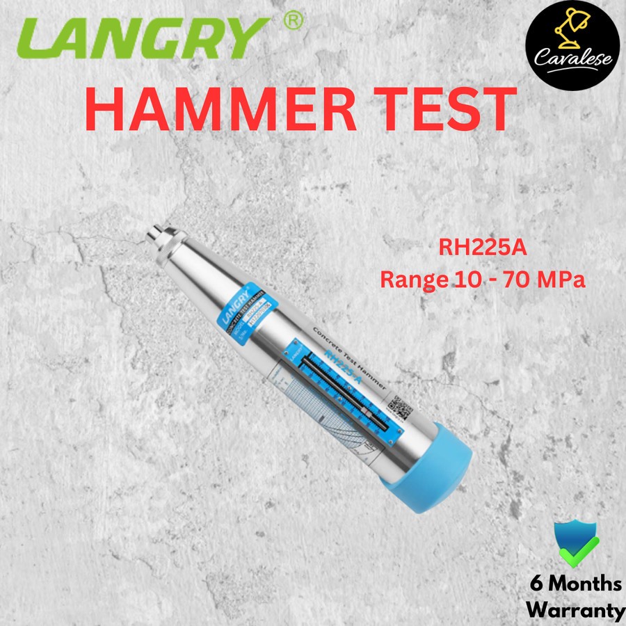 Jual LANGRY Rebound Hammer Test Concrete Uji Beton Digital RH225A/B ...