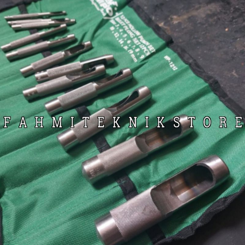 Jual Pembolong Alat Plong Set Pembolong Gasket Kulit Plong set WIPRO ...