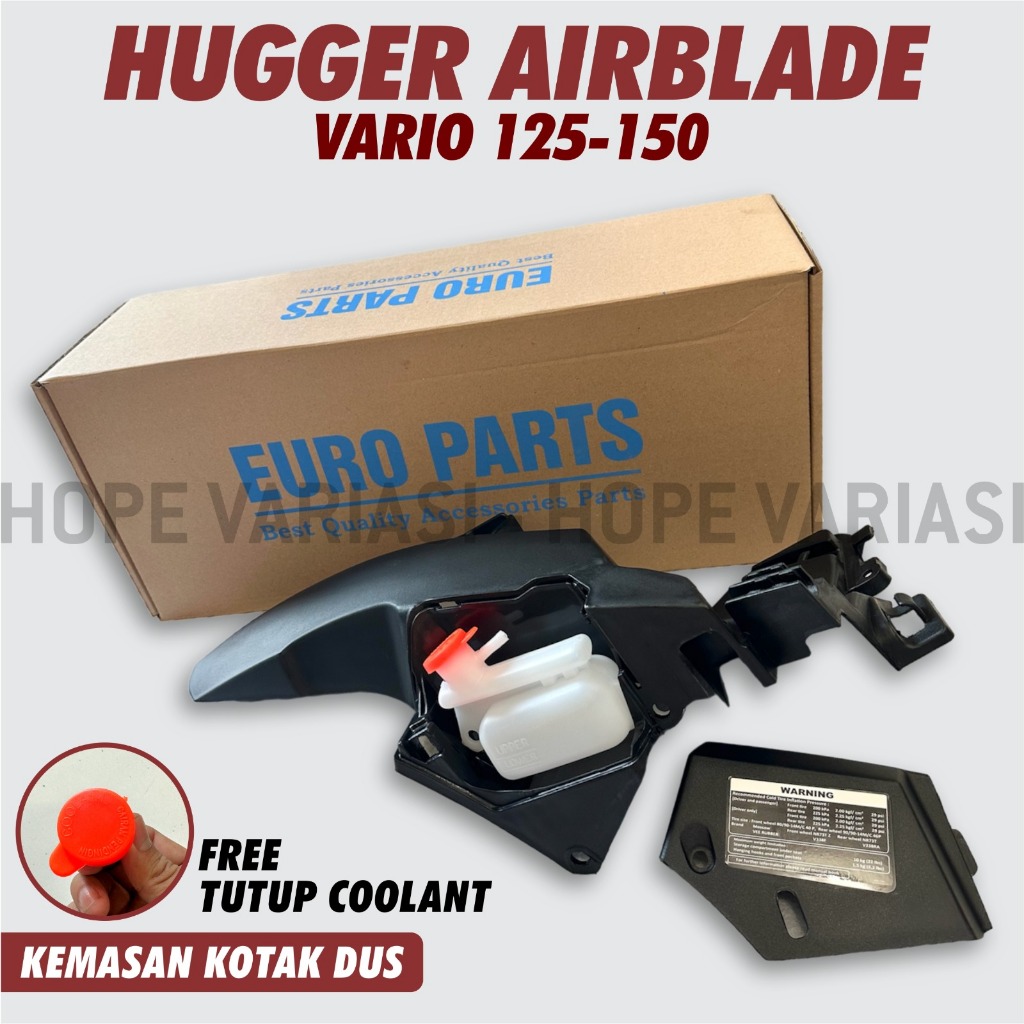 Jual PAKET HUGGER EURO PART 4in1 untuk MOTOR VARIO 125 150 VARIO 160 ...