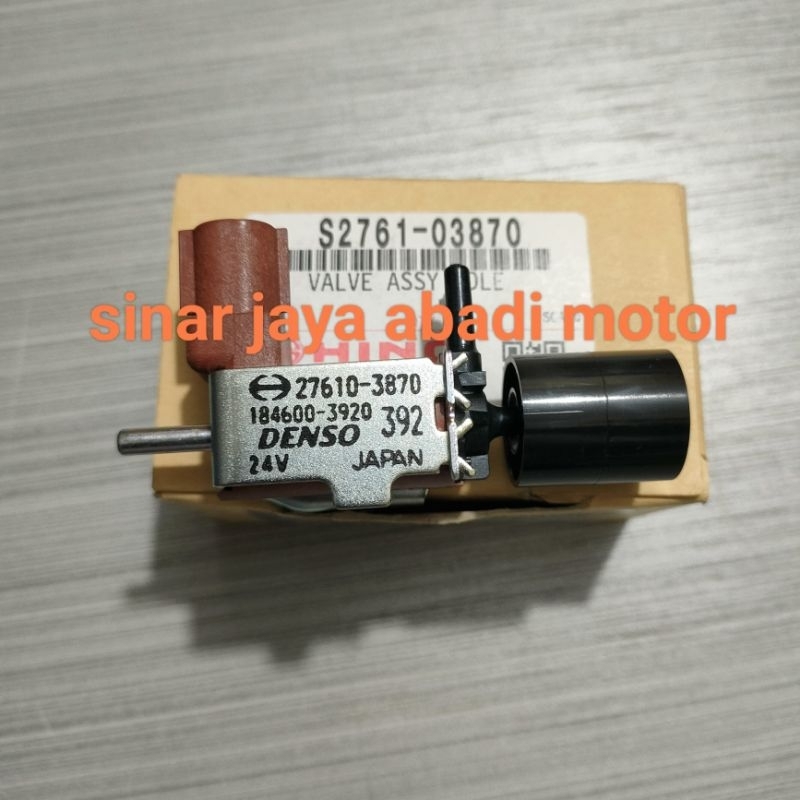 Jual SWITCH ENGINE STOP HINO DUTRO 24 VOLT ATAU SWITCH PEMBUNUH 24 VOLT ...