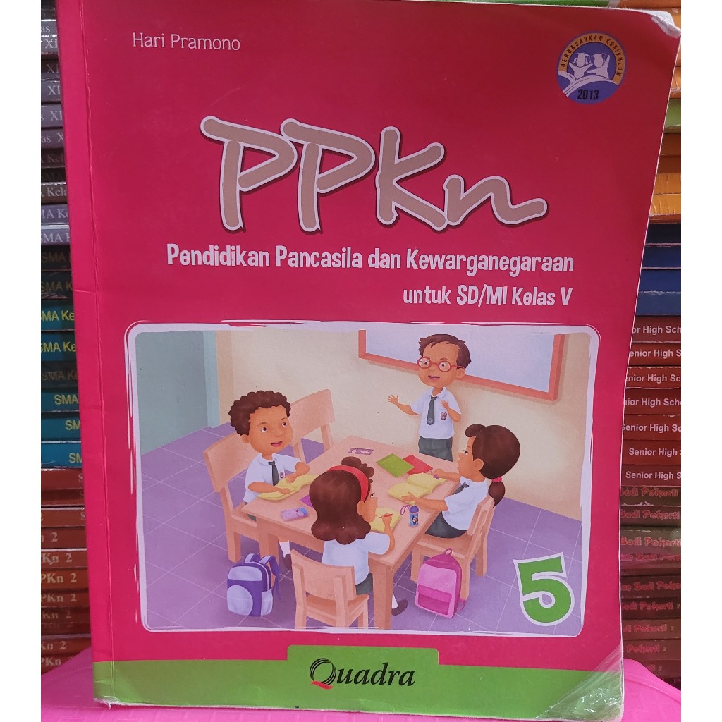 Jual BUKU BEKAS QUADRA - PPKN KELAS 1 DAN 2 SD K13 REVISI | Shopee ...