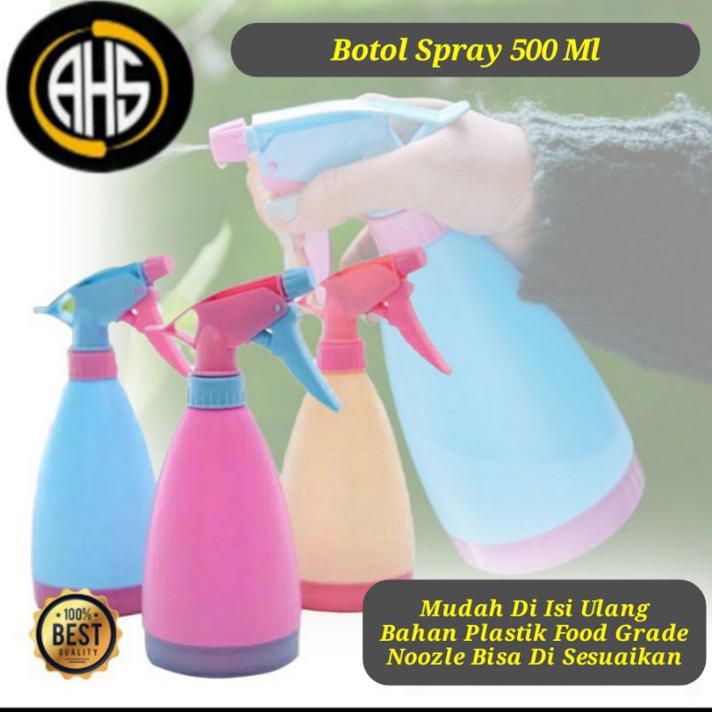 Jual Botol Spray 500 Ml Semprotan Tanaman Burung Pembersih Kaca Dll ...