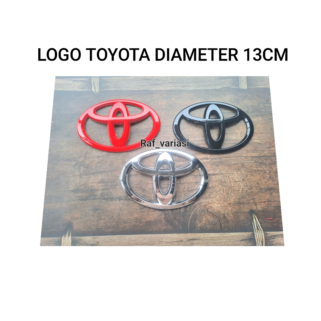 Jual Emblem Logo Toyota Agya Calya Avanza Belakang Logo