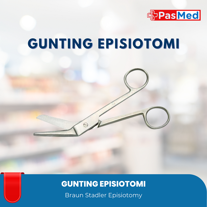 Jual Gunting Episiotomy / Braun Stadler Episiotomy Scissor 14 cm l ...