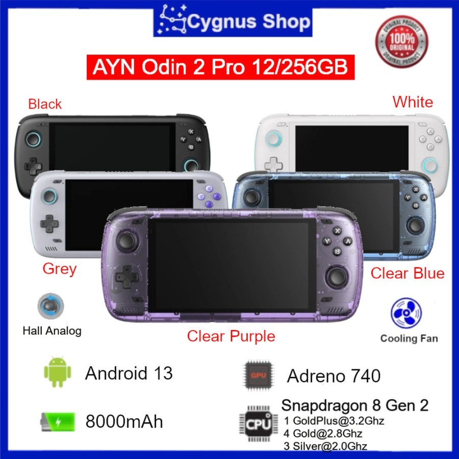 AYN odin2 mini はめ込ん pro 256GB メモリ12GB