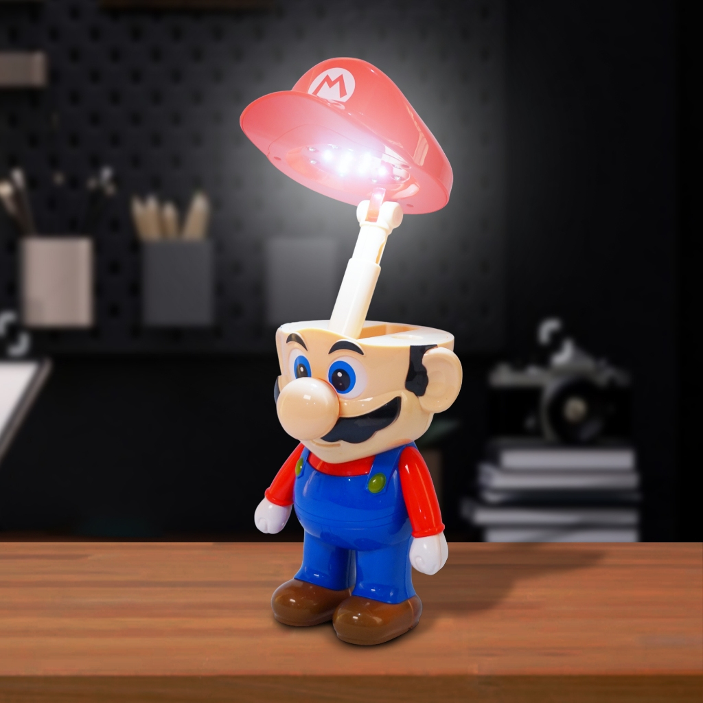 Jual Lampu LED Karakter Mario Bross Premium Lampu Meja Belajar Lucu ...