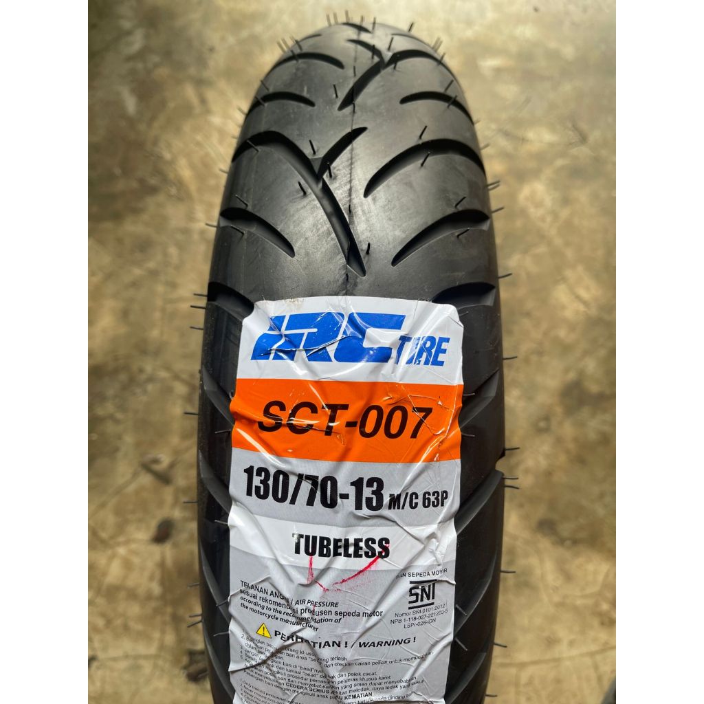 拓 PCX IRC SCT-007 130/70-13サマータイヤ❗️❗️ Ban IRC SCT 007 130/70 Ring R13 Ban Motor PCX 160 NMAX ADV