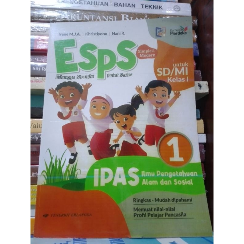 Jual Esps IPAS Ilmu Pengetahuan Alam Dan Sosial Kurikulum Merdeka Kelas ...