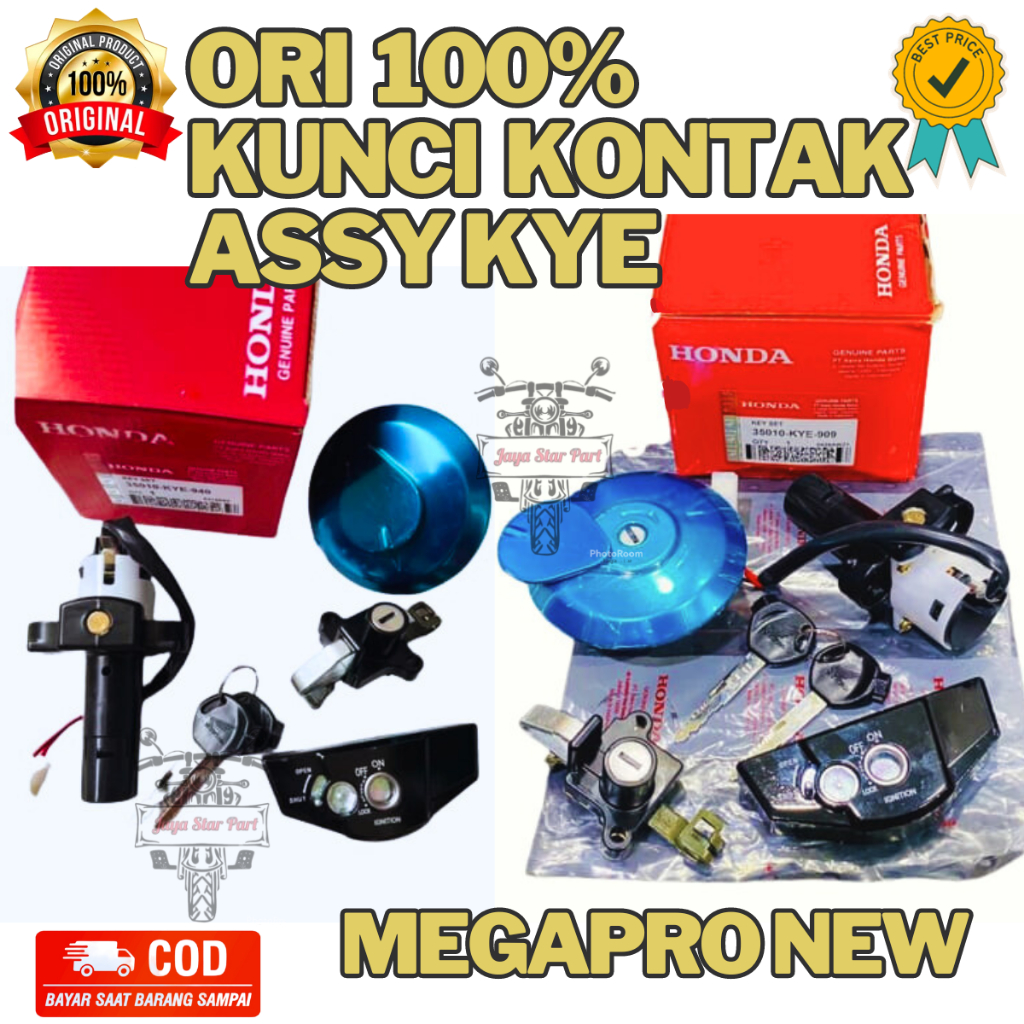 Jual Original Honda Kunci Kontak Assy Kode Kye Asli Original Ahm Honda