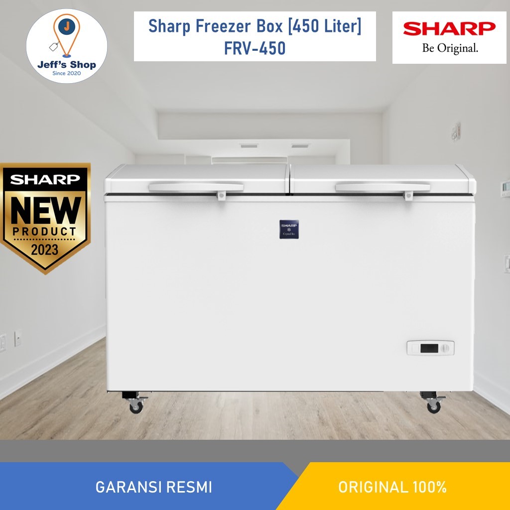 Jual Sharp Chest Freezer / Freezer Box [450 Liter] FRV 450 Shopee
