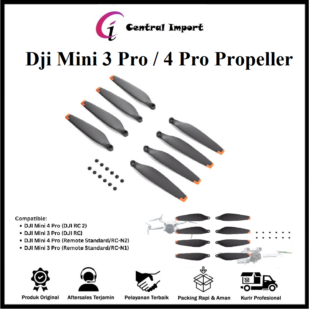 Jual Dji Mini 3 Pro Propeller Original - Dji Mini 4 Pro Baling Baling ...