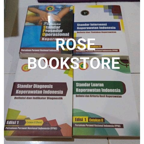 Jual PAKET 4 BUKU STANDAR DIAGNOSIS KEPERAWATAN ( 3 BUKU ) -PEDOMAN ...