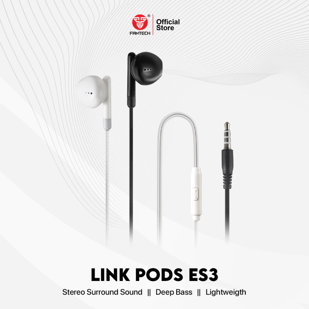 Fantech Earphone Go Wired Earbuds ES1 ES2 ES3 ES4