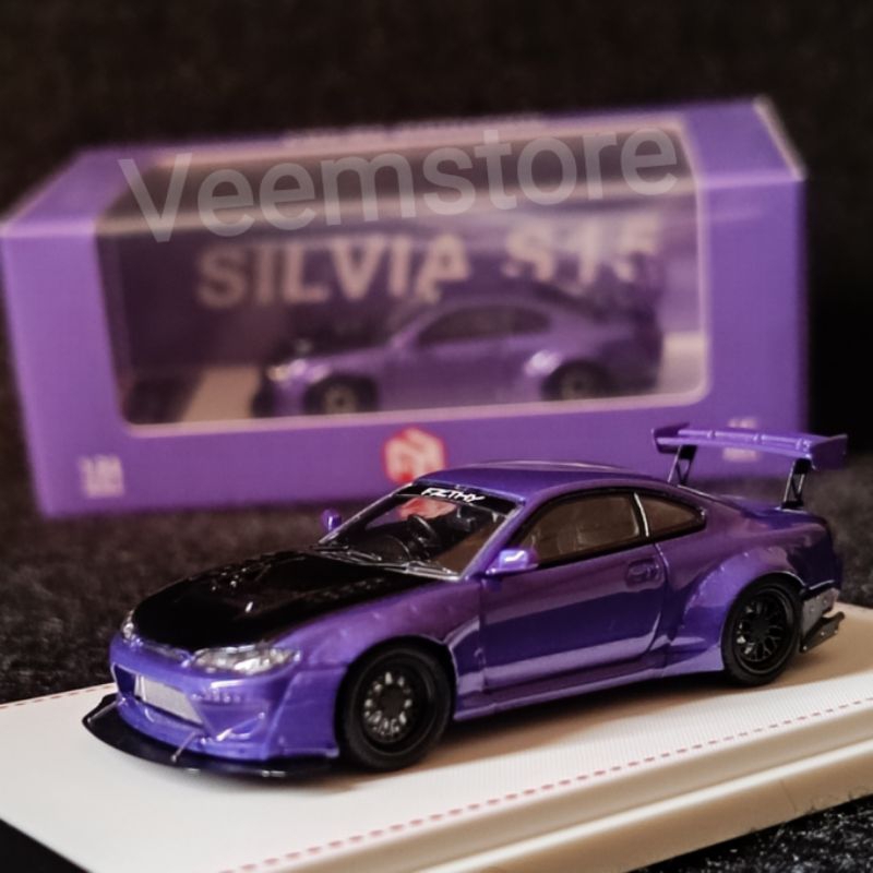 Jual Die Cast 164 Nissan Pandem Silvia S15 Gt Wing Focal Horizon