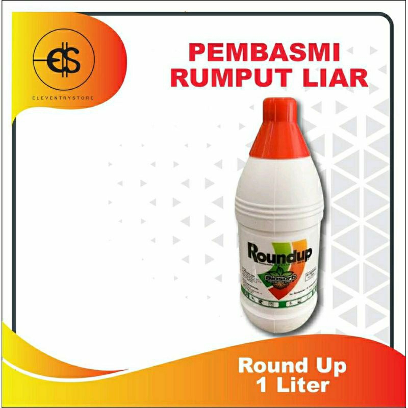 Jual Roundup 486 Sl 1 Liter Obat Pembasmi Rumput Liar Dan Gulma Round