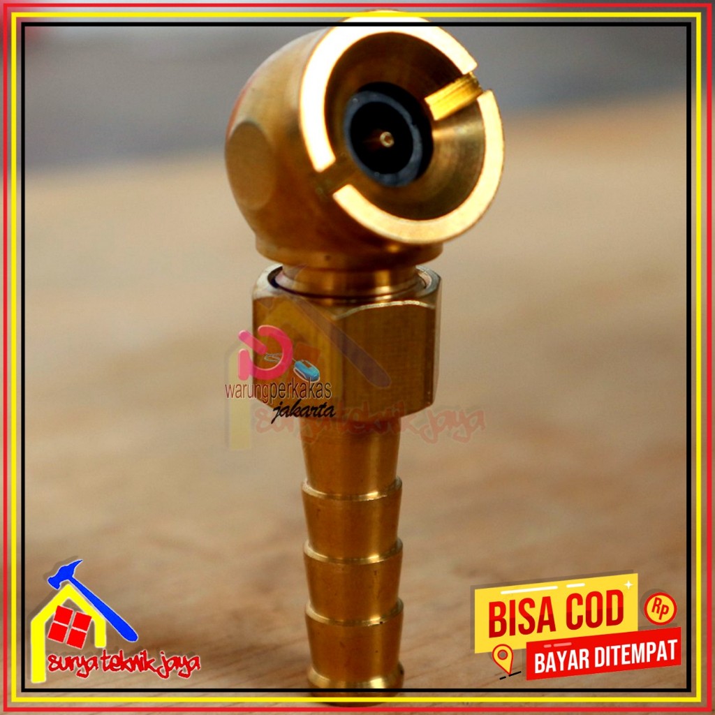 Jual Air Chuck Keong/Tire Chuck/Air Chuck Panjang/Alat Isi Angin Ban Kepala Untuk Ban Mobil Benz