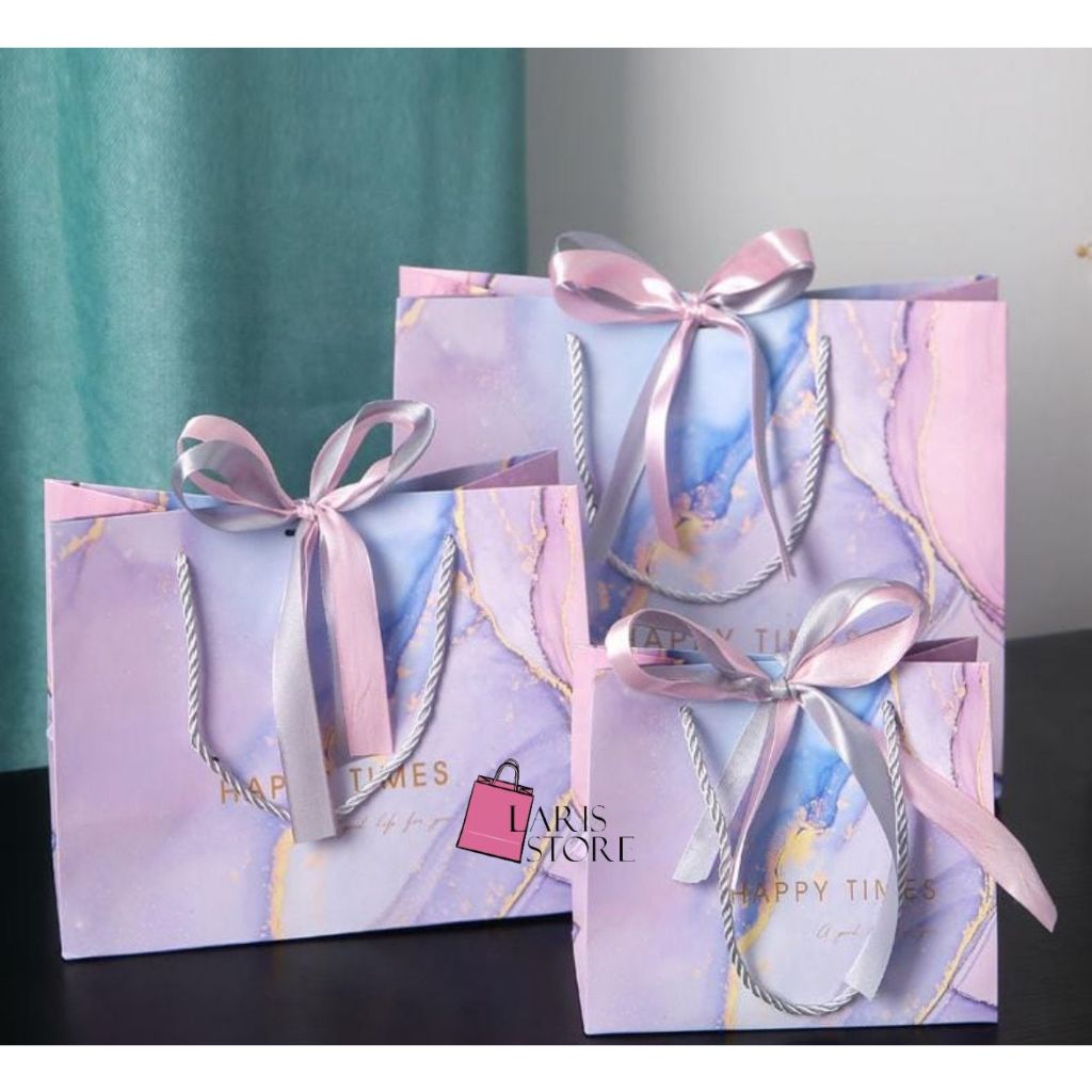 Jual Paper Bag Tote Bag / Gift Box Tote Bag / HighEnd Gift Paper Bag