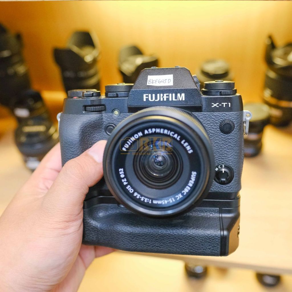 Jual Fujifilm XT1 Kit 1545mm with VG Fullset Shopee Indonesia