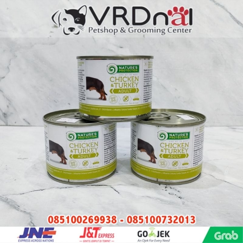 Jual Nature Protection Dog Adult Chicken & Turkey 200gram (KIK24522