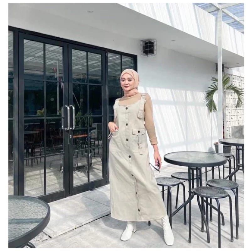 Jual jumsuit cargo wanita overrall cargo rok Jumpsuit rok murah ...
