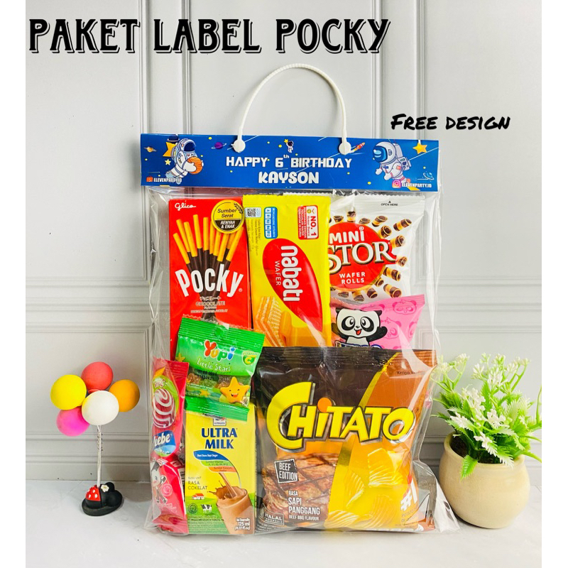 Jual Paket snack ulang tahun anak/goodiebag anak/souvenir ulang tahun