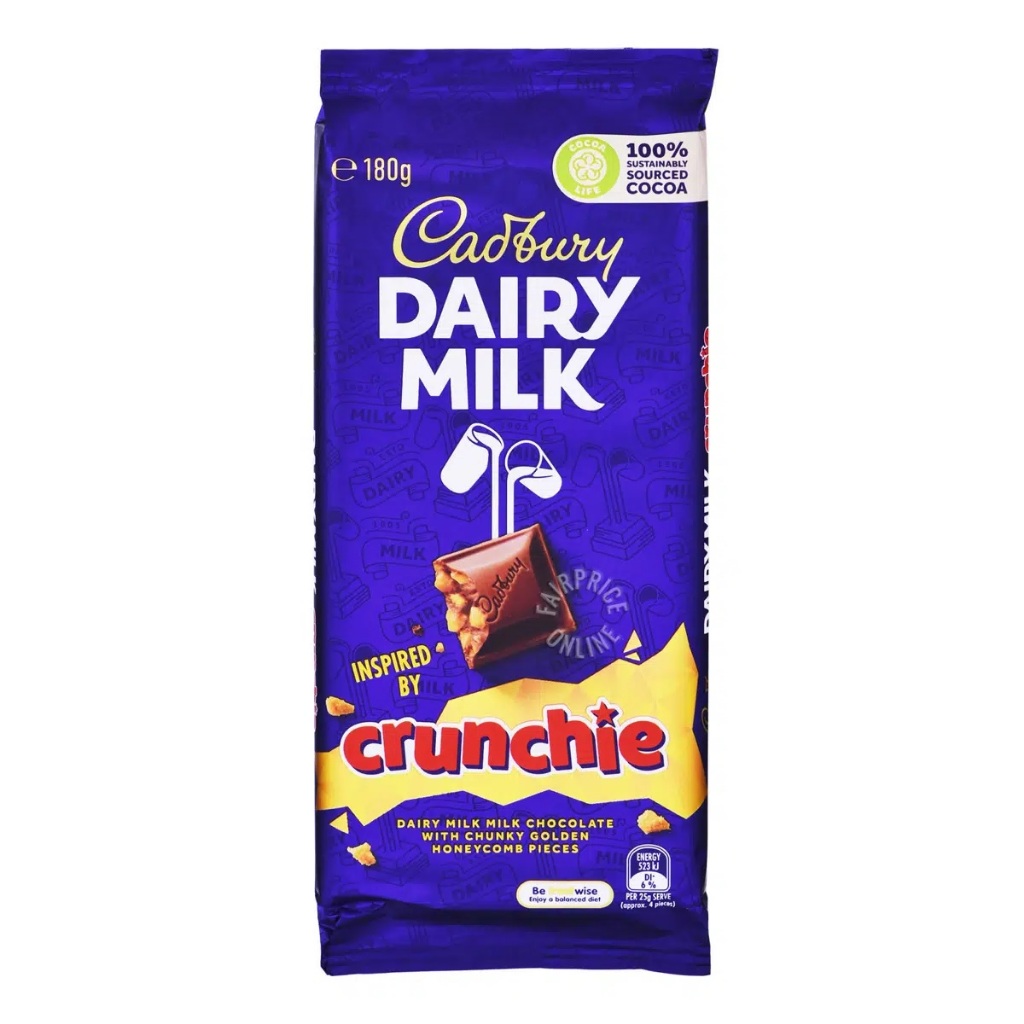 Jual Cadbury Dairy Milk Chocolate Block 180g (Caramello, Roast Almond