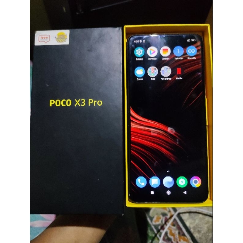Jual poco x3 pro 8/256 hp dus | Shopee Indonesia