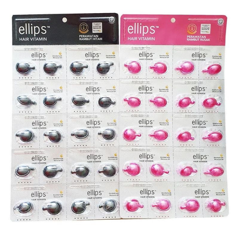 Jual Ellips Vitamin Rambut Ellips/ / isi 20pcs Hair Treatement / elips ...
