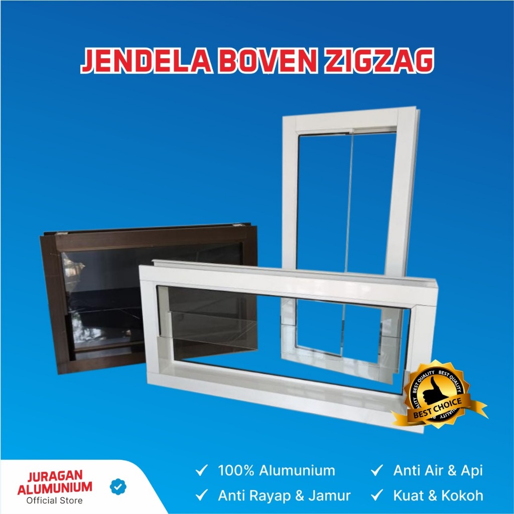 Jual Jendela Boven Zigzag | Shopee Indonesia