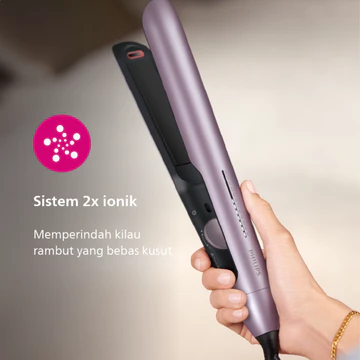 Philips Straightener 5000 Catokan Rambut Lurus Dengan Perlidungan ThermoShield Teknologi BHS530