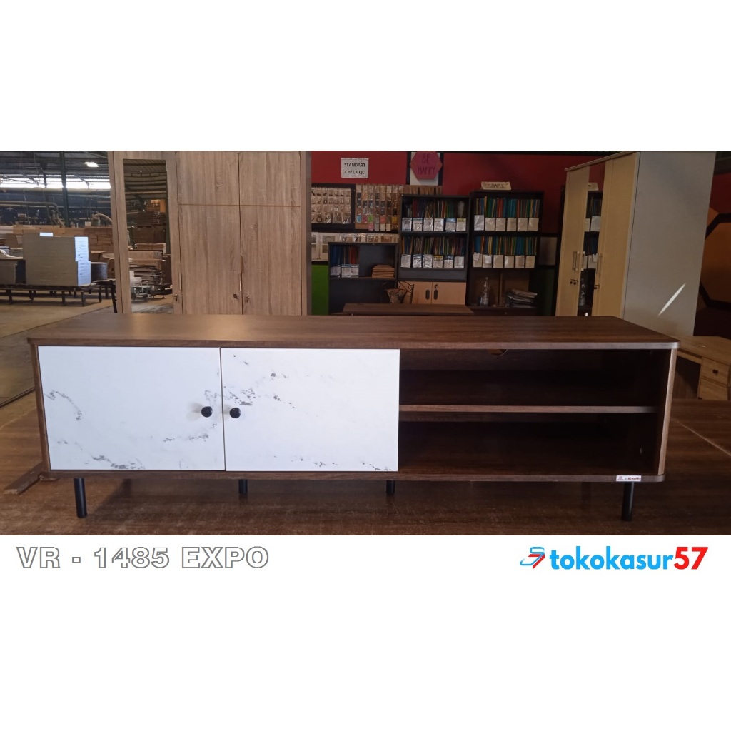 Jual Meja TV / Rak TV + Video Rack ukuran 145x40x45 cm EXPO VR-1485 ...