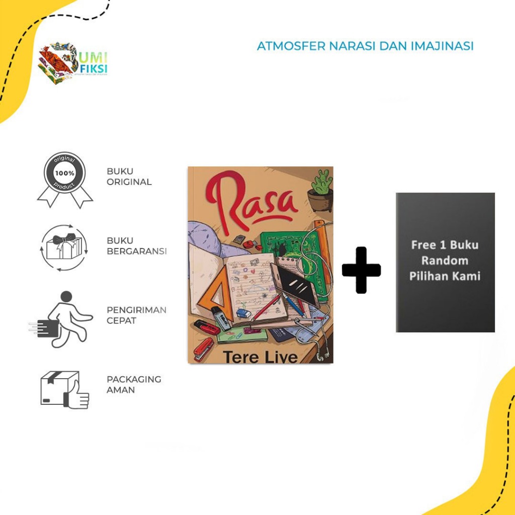 Jual Buku Novel - Rasa - Tere Liye - Sabakgrip - Bumifiksi | Shopee ...