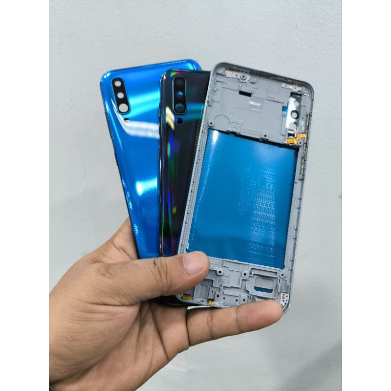 Jual KESING HOUSING CASING SAMSUNG GALAXY A50 BEZEL + BACKDOOR+ RING ...