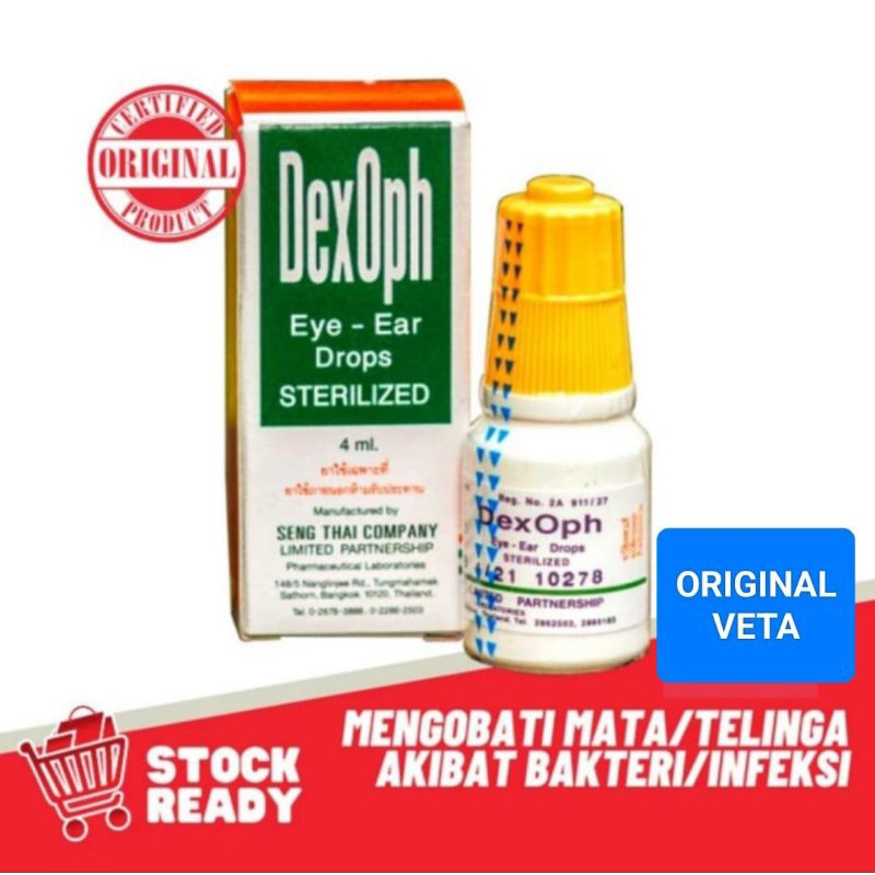 Jual DEXOPH OBATI TELINGA MATA AYAM OBATI SAKIT INFEKSI SNOT CONGEK ...