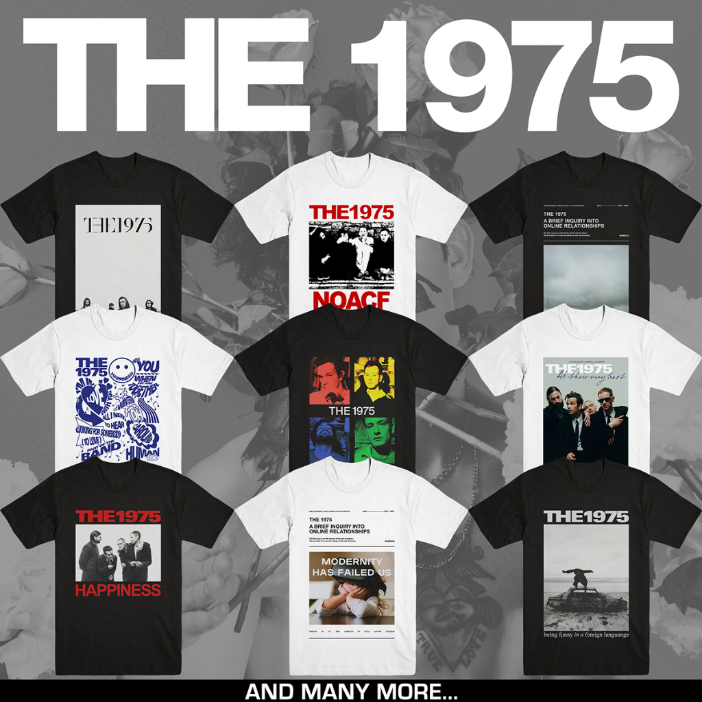 Jual THE 1975 TSHIRT BAND ALTERNATIVE ROCK MERCHANDISE Shopee Indonesia
