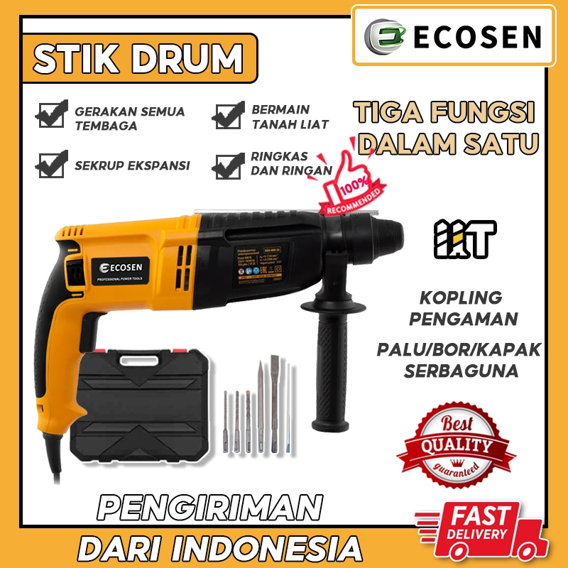 Jual Ecosen Hammer Drill Mesin Bor Tembok Mesin Bobok Beton Japan