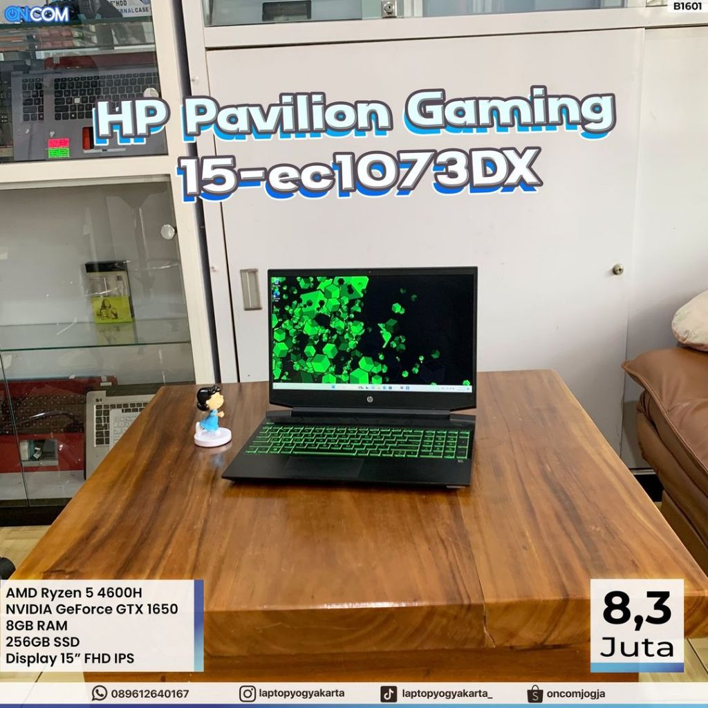 Jual Hp Pavilion Gaming 15 Ec1073dx Shopee Indonesia 8782