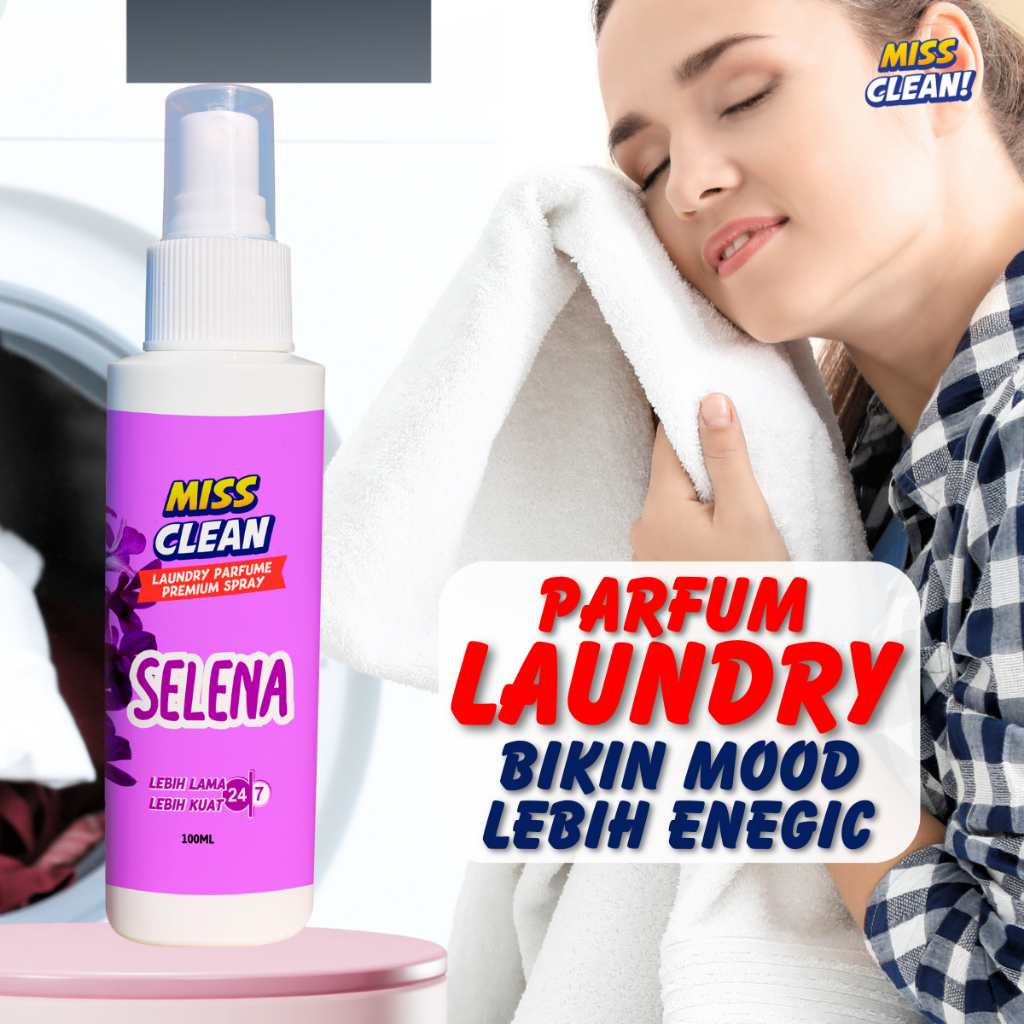Jual Parfum Laundry Selena by MISS CLEAN | Shopee Indonesia
