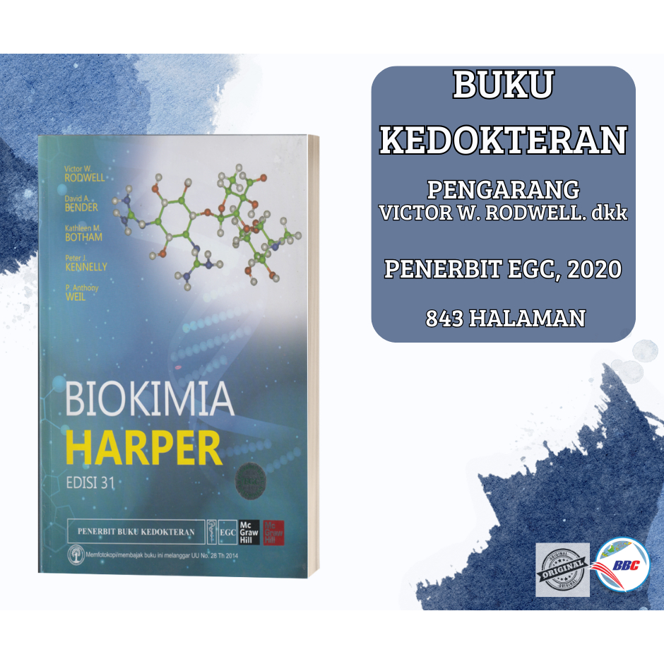 Jual BUKU BIOKIMIA HARPER EDISI 31 | Shopee Indonesia