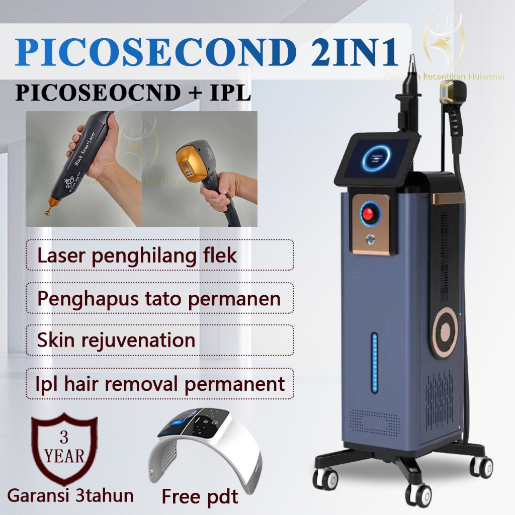 Jual Picosecond Laser 2in1 ipl laser hair removal skin rejuvenaiton