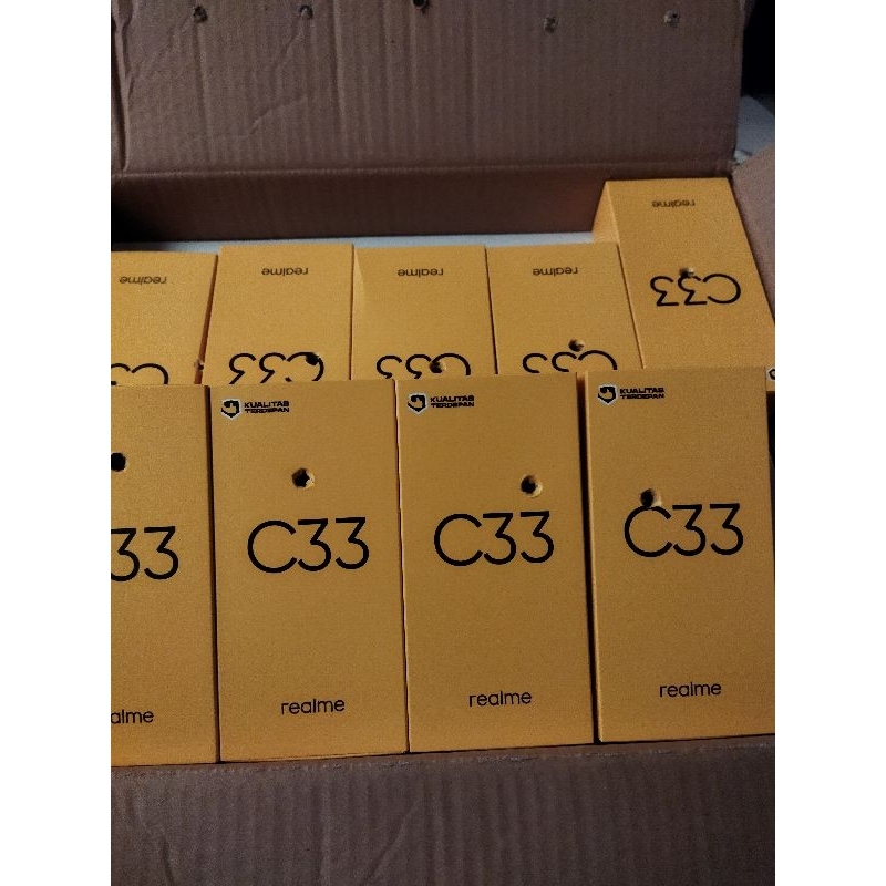 Jual BOX HP KOTAK BOX KOSONG REALME C33 IMIE KOSONG | Shopee Indonesia