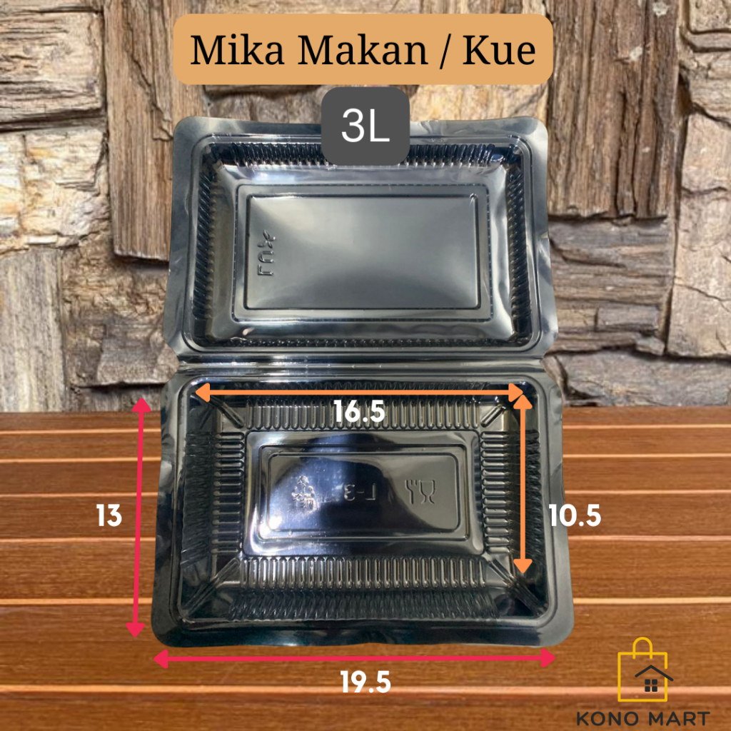 Jual MIKA PLASTIK KUE / MIKA MAKANAN 7C 6C 5L 5T 4L 3T 2A 2B / MIKA ...