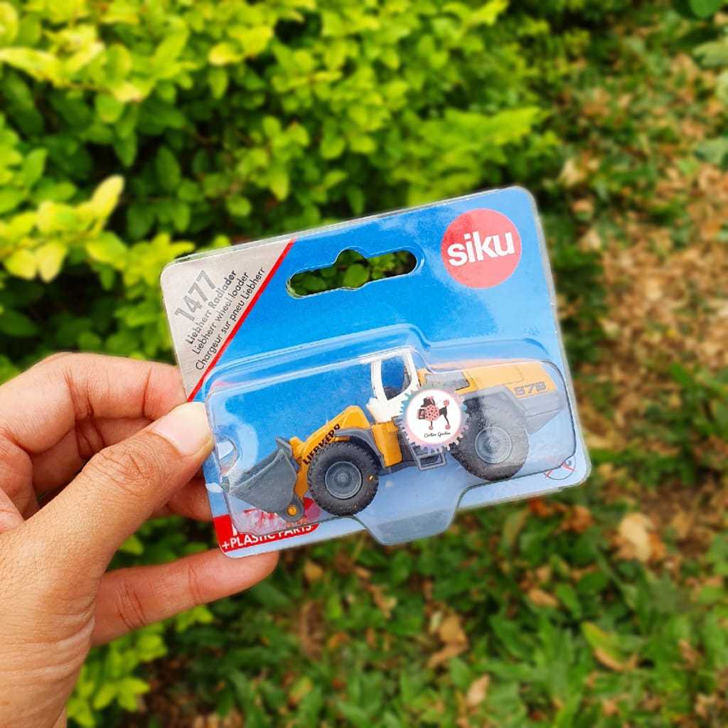 Siku 1477 Liebherr 4 Wheels Loader Die Cast In Blister Pack | Shopee
